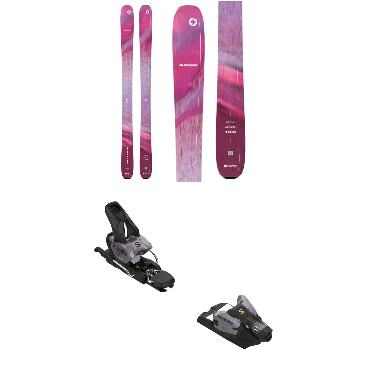Blizzard Sheeva 10 Skis - Women's 2027 + Salomon Strive 12 GW Ski Bindings