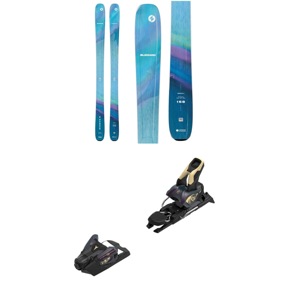 Blizzard Sheeva 9 Skis - Women's 2027 + Atomic Strive 12 GW Ski Bindings