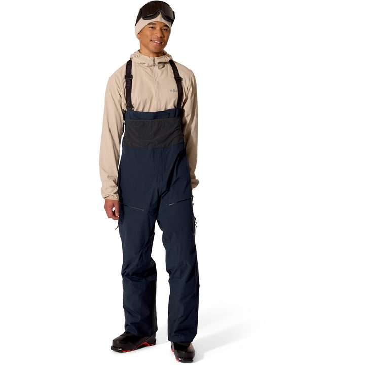 Rab® Kinetic Alpine Stretch Bibs - Men's Galaxy Blue