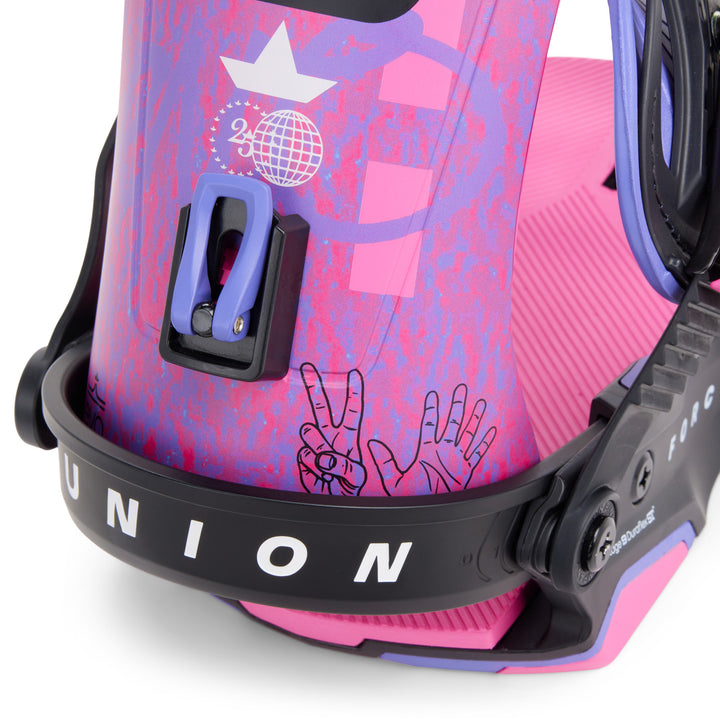 Union Force Team evo 25th Anniversary Snowboard Bindings 2027 evo 25th