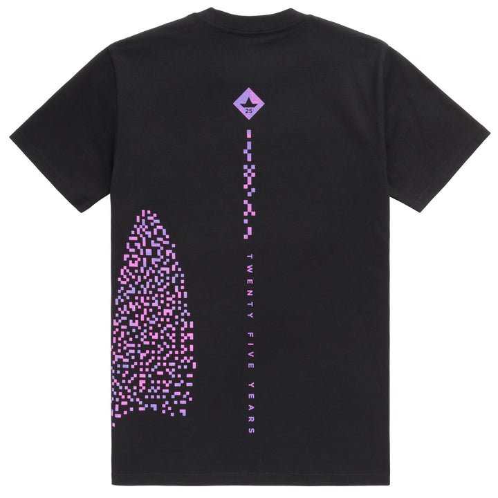 evo 25th Anniversary T-Shirt - Unisex Black