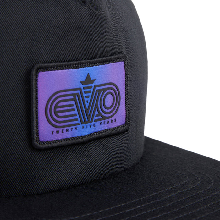 evo 25th Anniversary 5 Panel Cap Black