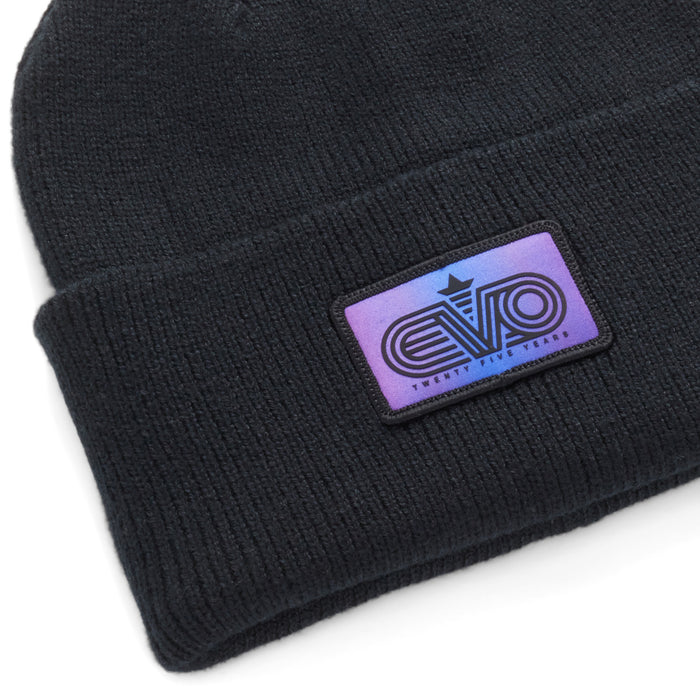 evo 25th Annniversary Beanie Black
