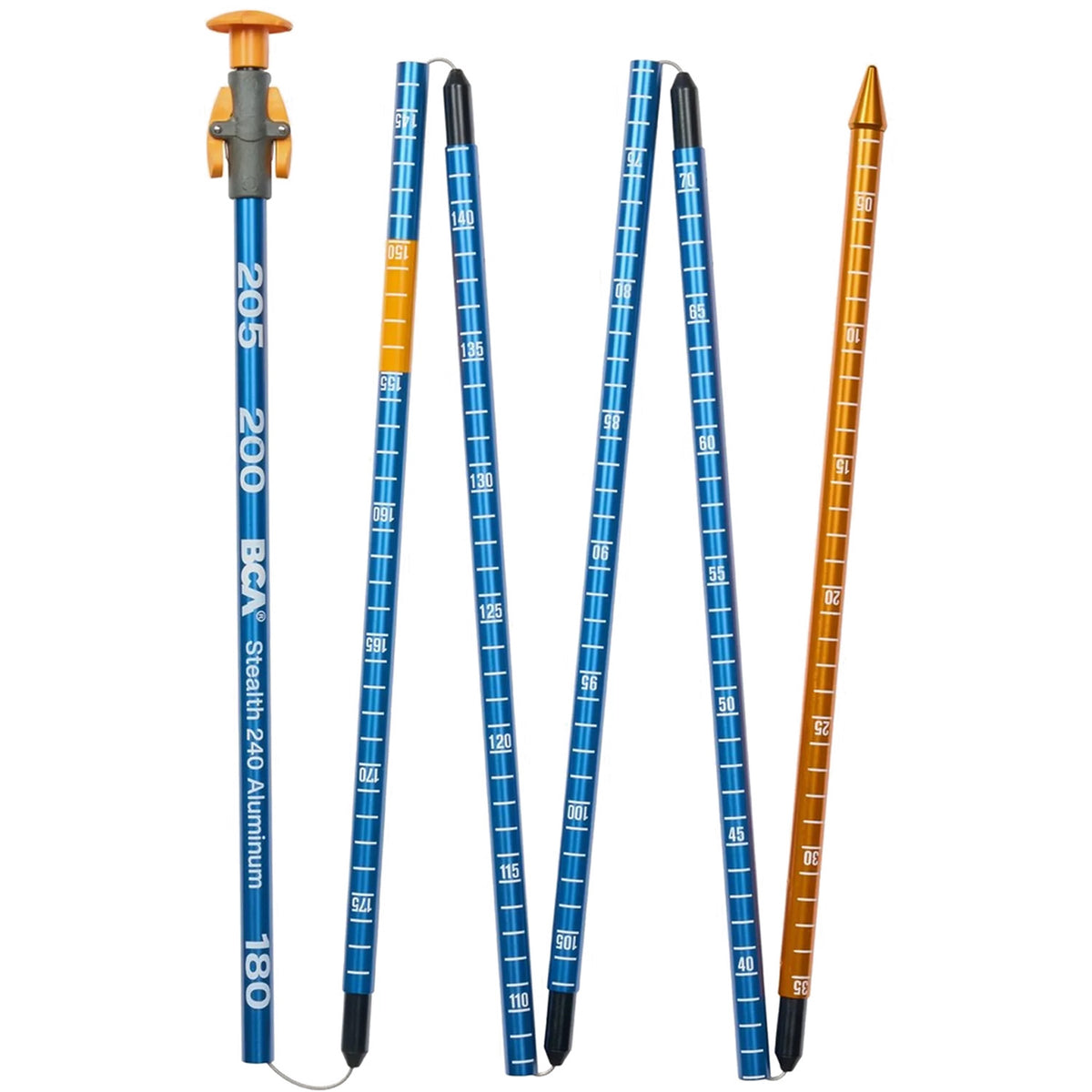BCA Stealth 240 Avalanche Probe Blue