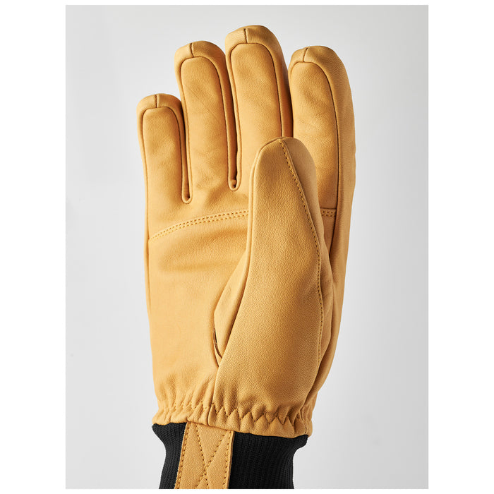 Hestra Omni 5 Finger Gloves Tan