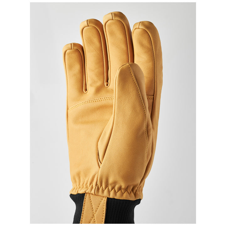 Hestra Omni 5 Finger Gloves Tan