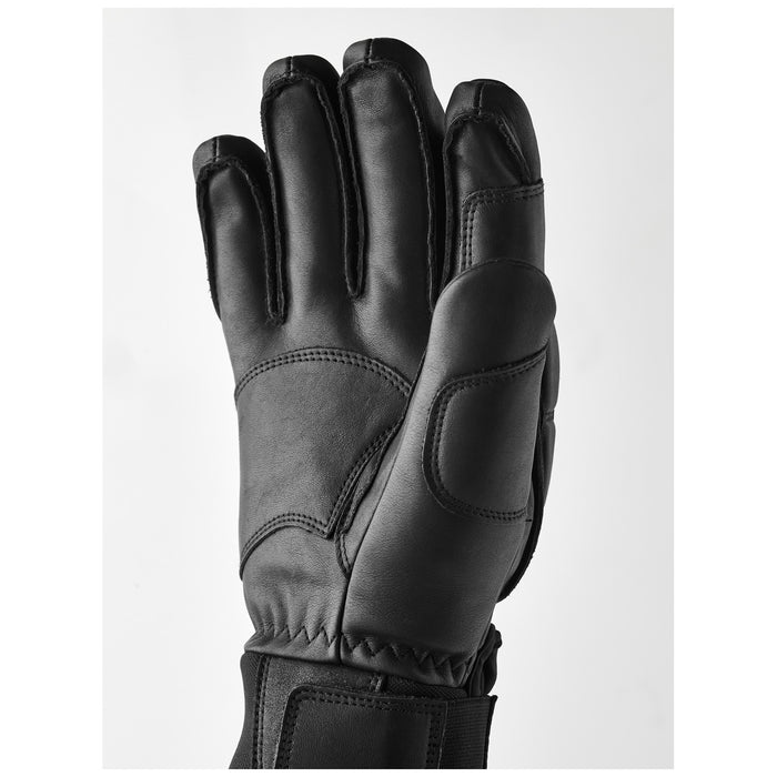 Hestra Vertical Cut Freeride 5 Finger Gloves Black