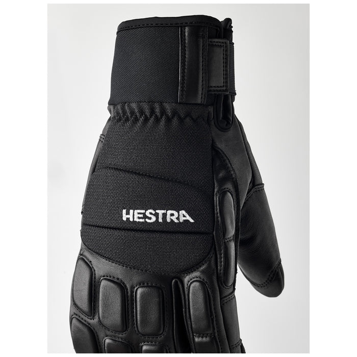 Hestra Vertical Cut Freeride 3 Finger Gloves Black