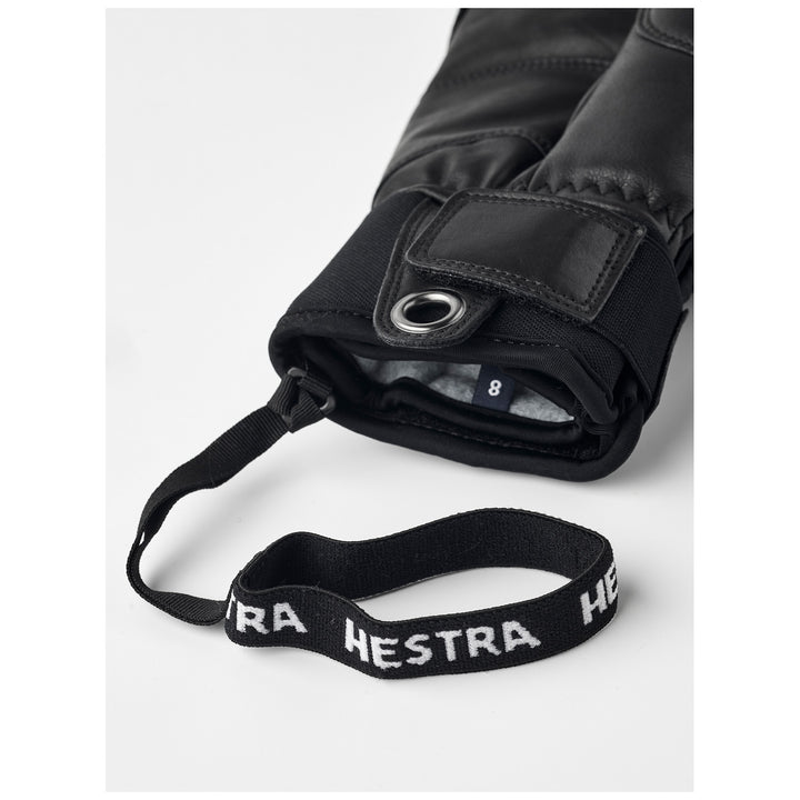 Hestra Vertical Cut Freeride 3 Finger Gloves Black