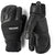 Hestra Vertical Cut Freeride 3 Finger Gloves Black