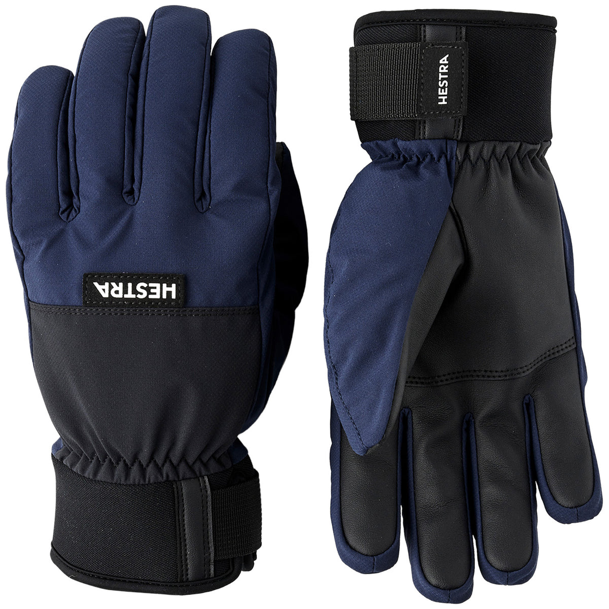 Hestra Orion 5 Finger Gloves Navy