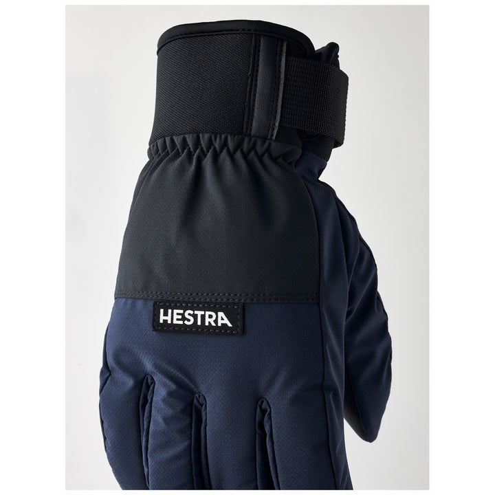 Hestra Orion 5 Finger Gloves Navy
