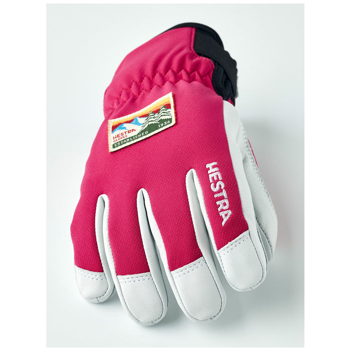 Hestra Patrol Jr 5 Finger Gloves - Kids' Fuschia