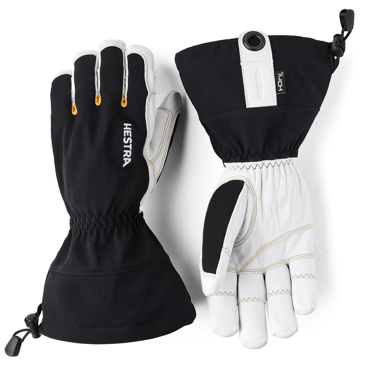 Hestra Ergo Grip HDry Descent Gloves Black/Off White