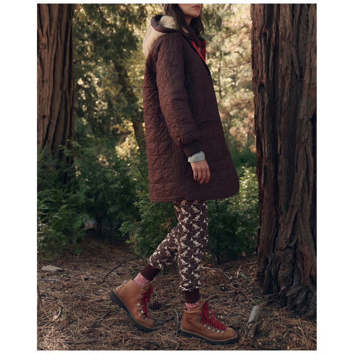 The Great Outdoors Reversible Sawyer Puffer Jacket - Women's Brown/Poppy
