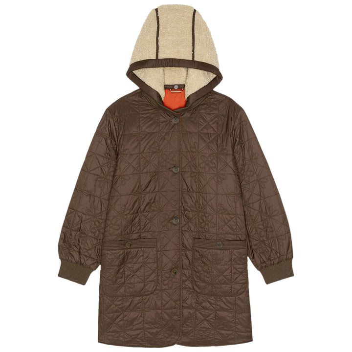 The Great Outdoors Reversible Sawyer Puffer Jacket - Women's Brown/Poppy