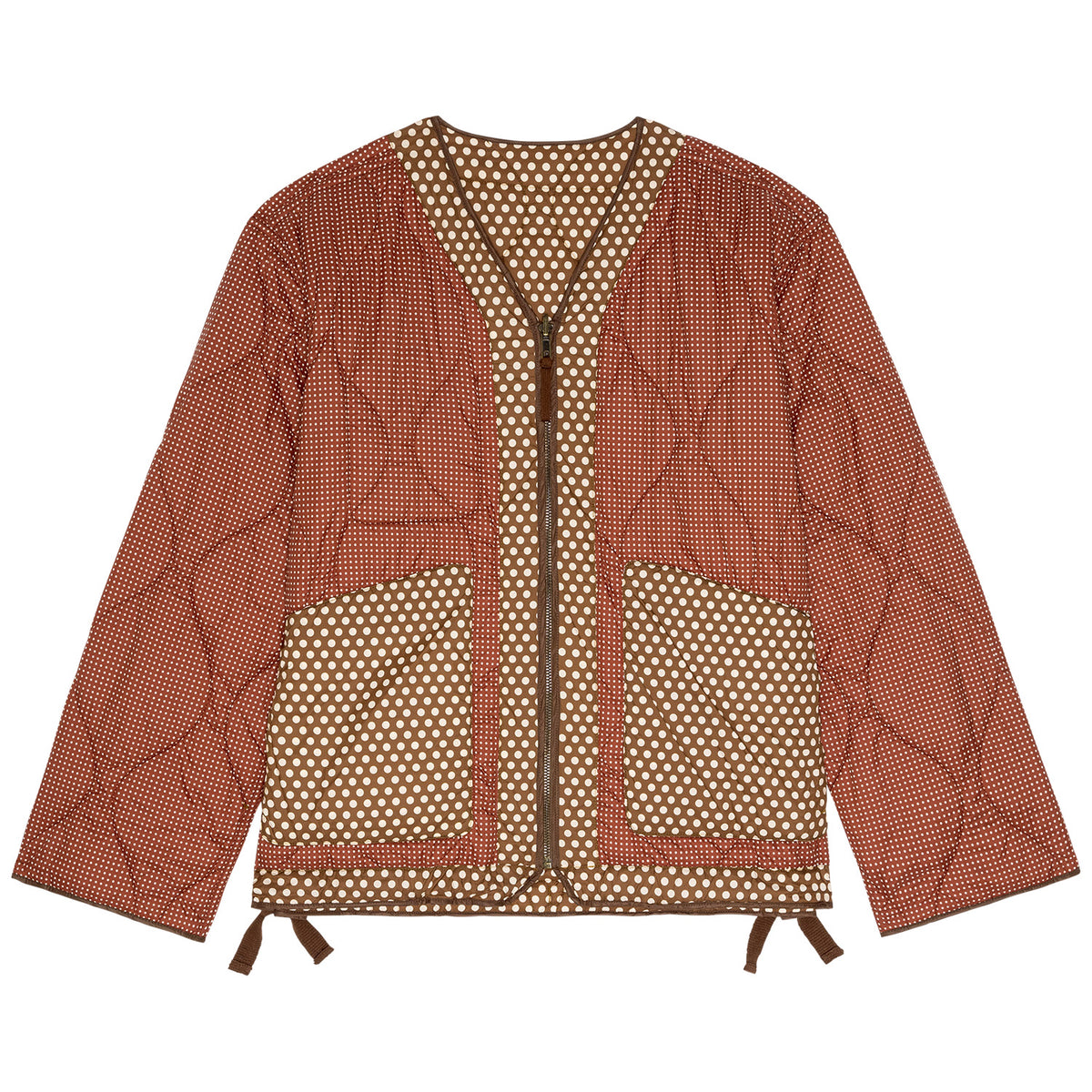 The Great Outdoors Creek Zip Liner Jacket - Women's Maroon Dot