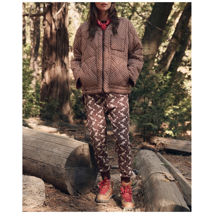 The Great Outdoors Creek Zip Liner Jacket - Women's Maroon Dot