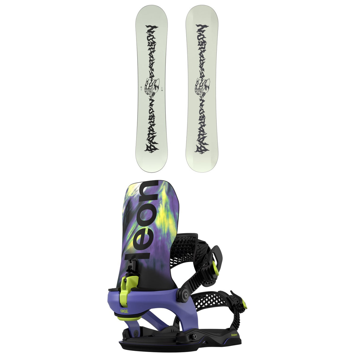 Bataleon Disaster Snowboard + Blaster AW FASE LTD Snowboard Bindings 2027