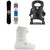 GNU Velvet C2 Snowboard + Bent Metal Metta Snowboard Bindings + DC Lotus Snowboard Boots - Women's