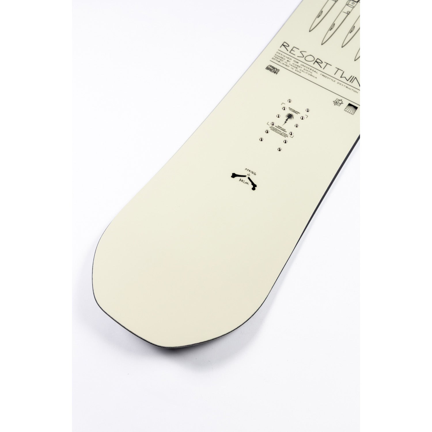 CAPiTA Spring Break Resort Twin Snowboard + Union Force Team