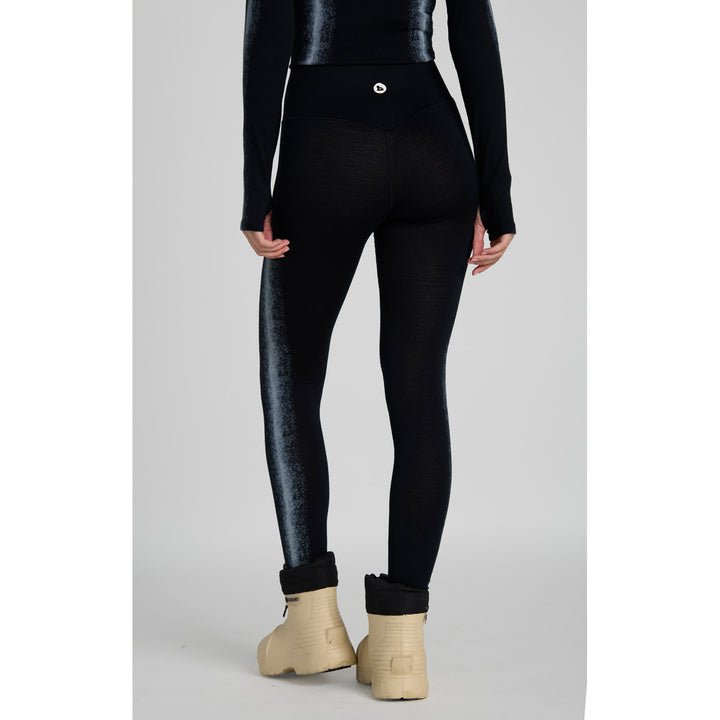 SENIQ Warmup Merino Baselayer Leggings - Women's Noir