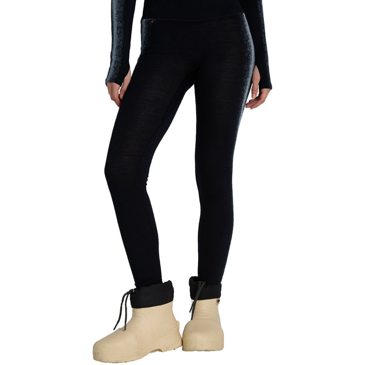 SENIQ Warmup Merino Baselayer Leggings - Women's Noir