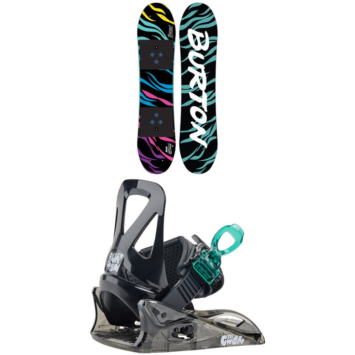 Burton Mini Grom Snowboard + Mini Grom Snowboard Binding - Kids' 2027