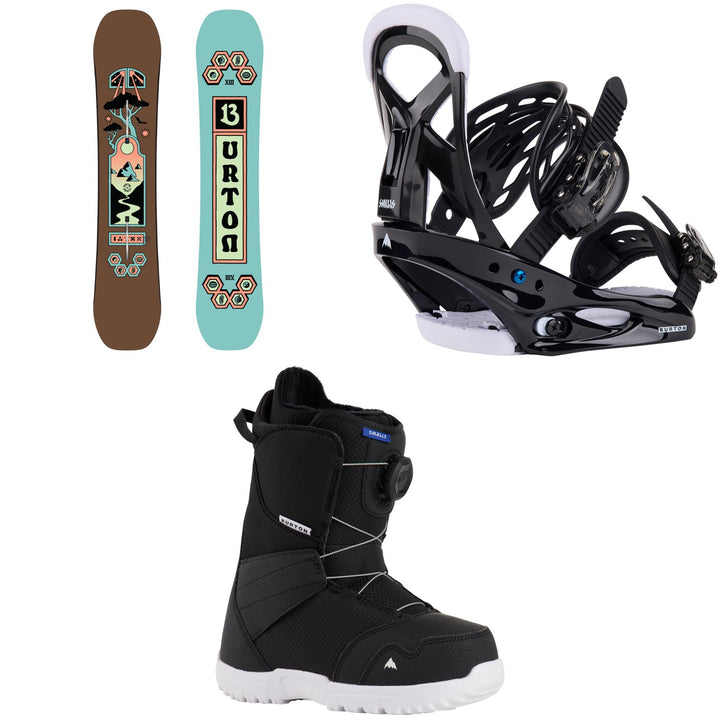 Burton Smalls Snowboard + Smalls Snowboard Bindings + Smalls BOA Snowboard Boots - Kids' 2027