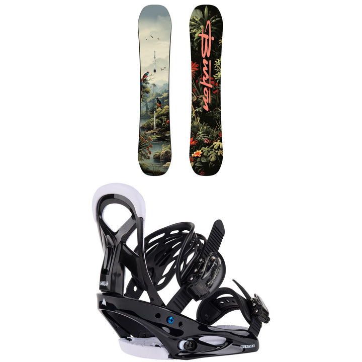 Burton Custom Smalls Snowboard + Smalls Snowboard Bindings - Kids' 2027