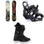 Burton Custom Smalls Snowboard + Smalls Snowboard Bindings + Smalls BOA Snowboard Boots - Kids' 2027