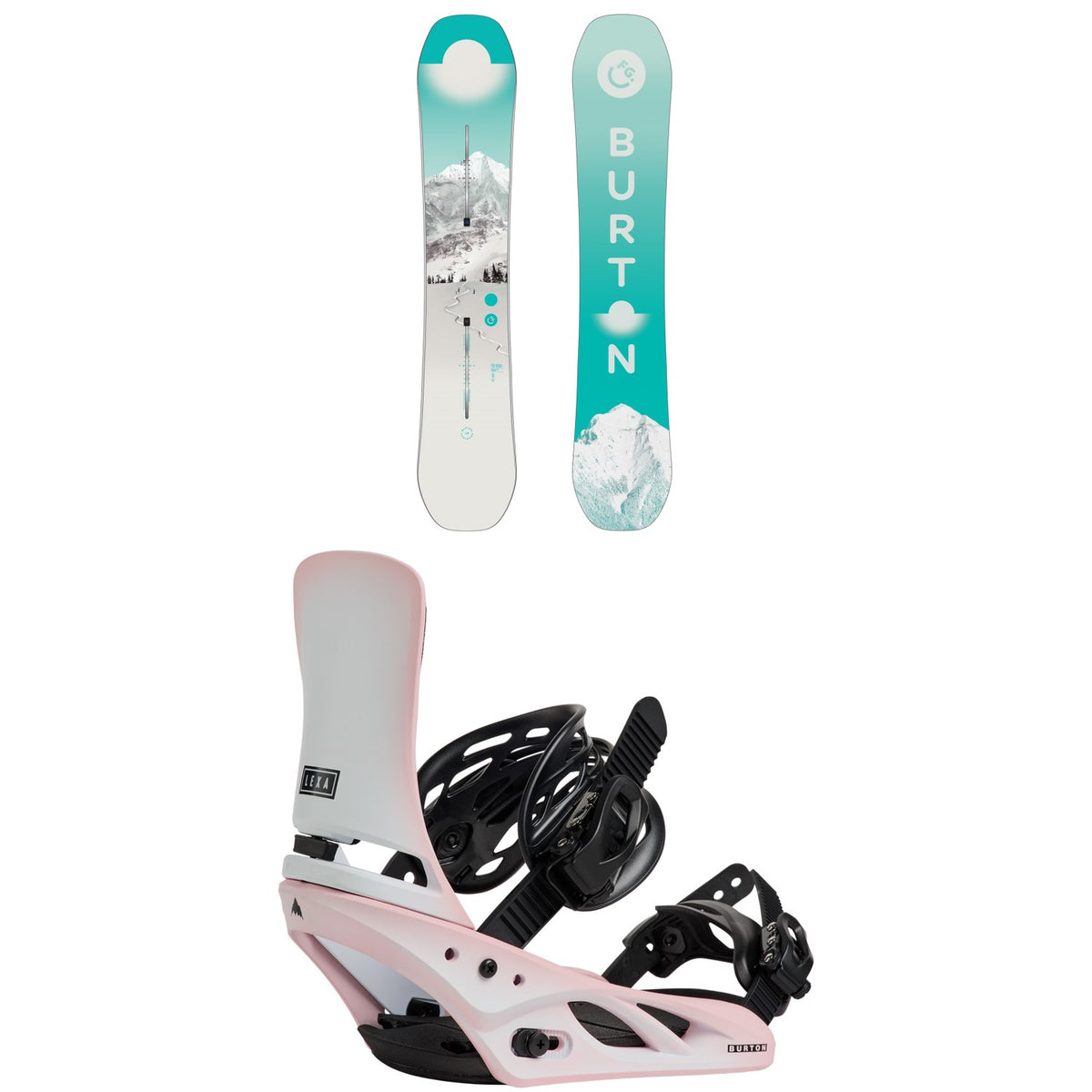 Burton Feelgood Snowboard + Lexa Snowboard Bindings - Women's 2027