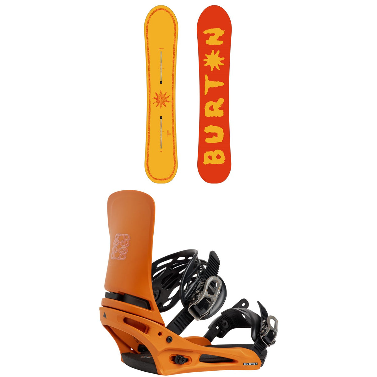 Burton Counterbalance Snowboard + Cartel X Snowboard Bindings 2027