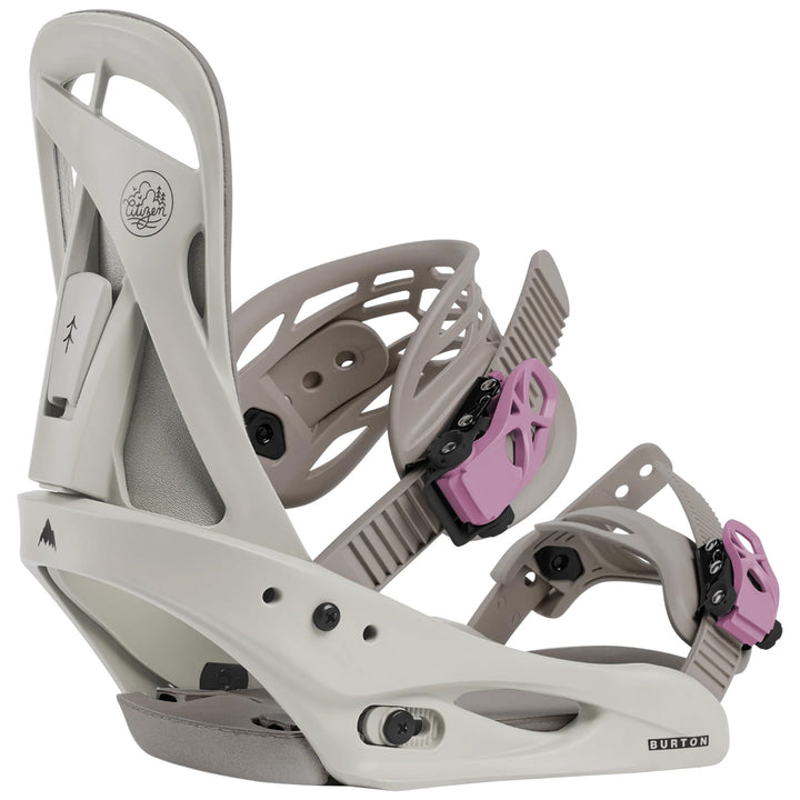 Burton Citizen Snowboard Bindings - Women's Chinchilla Gray