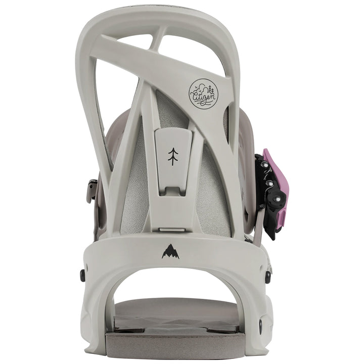 Burton Citizen Snowboard Bindings - Women's Chinchilla Gray