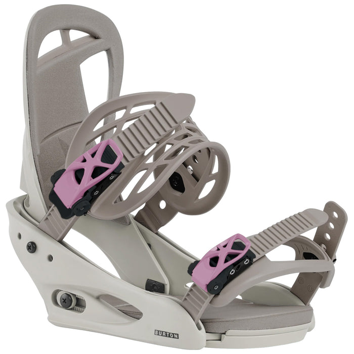 Burton Citizen Snowboard Bindings - Women's Chinchilla Gray