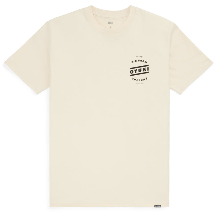 Oyuki BSC Stacked T-Shirt - Unisex Off White