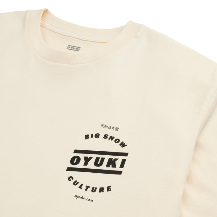 Oyuki BSC Stacked T-Shirt - Unisex Off White