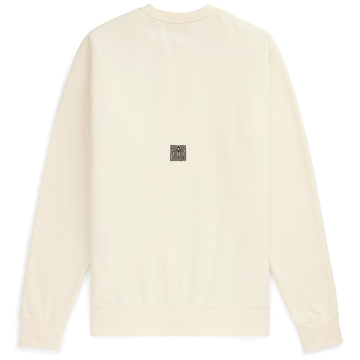 Oyuki Stacked Crew - Unisex Off White
