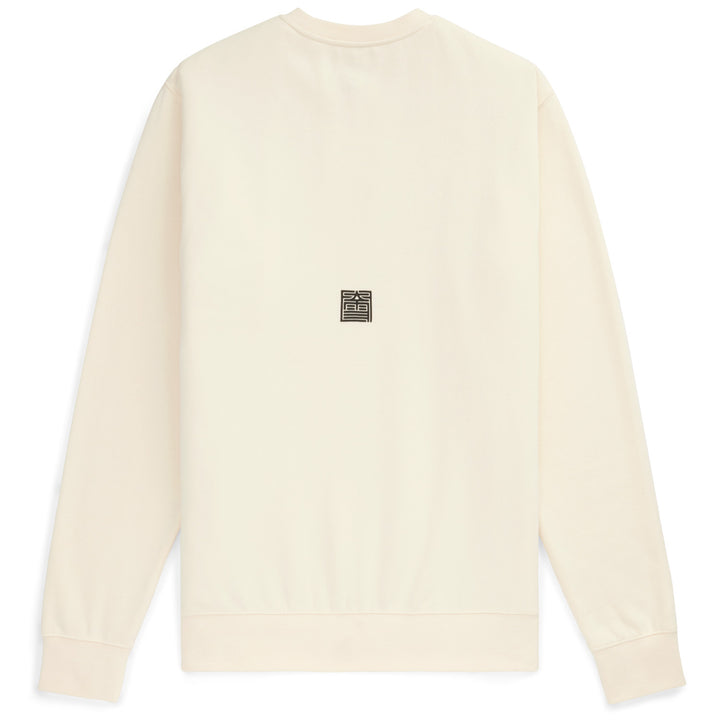 Oyuki Stacked Crew - Unisex Off White