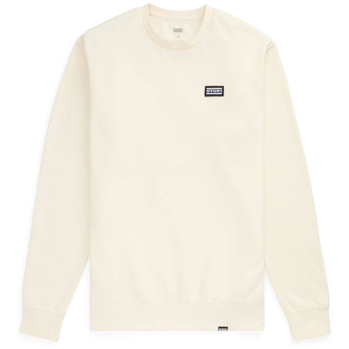 Oyuki Stacked Crew - Unisex Off White