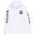 Oyuki Four Headed Hoodie - Unisex White