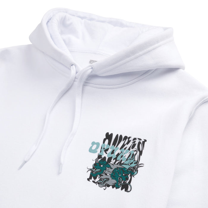 Oyuki Four Headed Hoodie - Unisex White