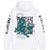 Oyuki Four Headed Hoodie - Unisex White