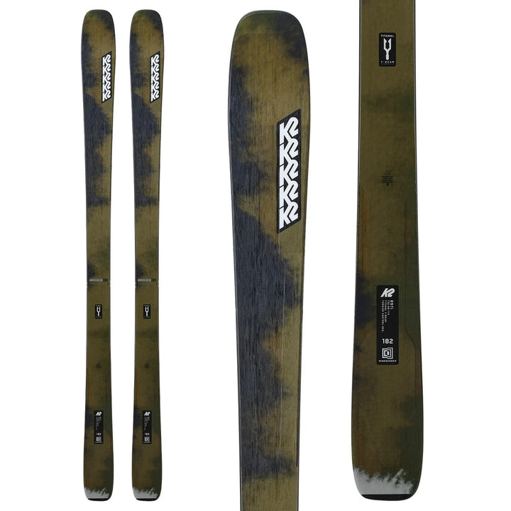 K2 Mindbender 89 Ti Skis + Marker Griffon 13 Demo Ski Bindings 2025