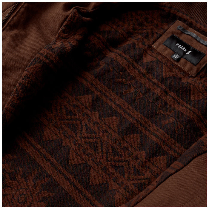 Roark Open Roads Waxed Canvas Jacket - Men's Rust