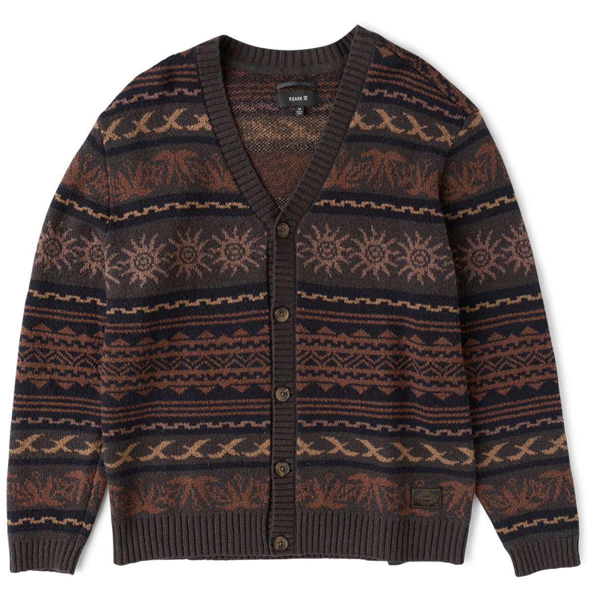 Roark Nomad Cardigan - Men's Rust