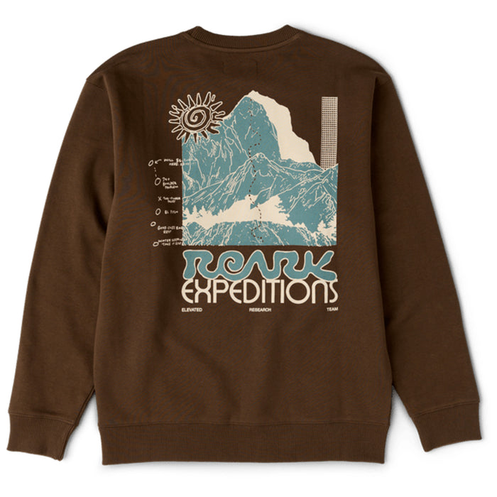 Roark Elevated Research Crew - Men's Tobacco