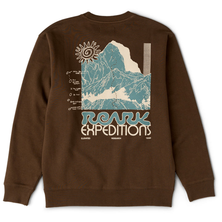 Roark Elevated Research Crew - Men's Tobacco