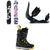 Rossignol WU-JI Snowboard + Works Snowboard Bindings + RS Hybrid Snowboard Boots 2027
